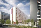 How the new Manchester Airport Premier Inn might look