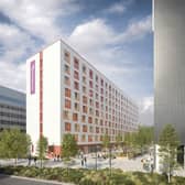 How the new Manchester Airport Premier Inn might look