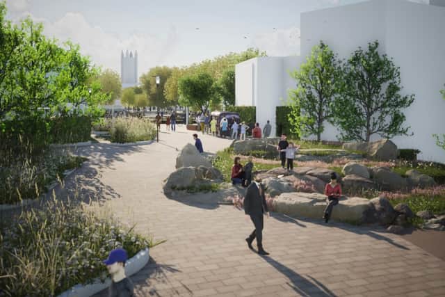 A £600k grant will pay for finishing touches on Snipe Garden, a ‘vibrant’ community space connecting Oldham’s central bus stop with Henshaw Street.