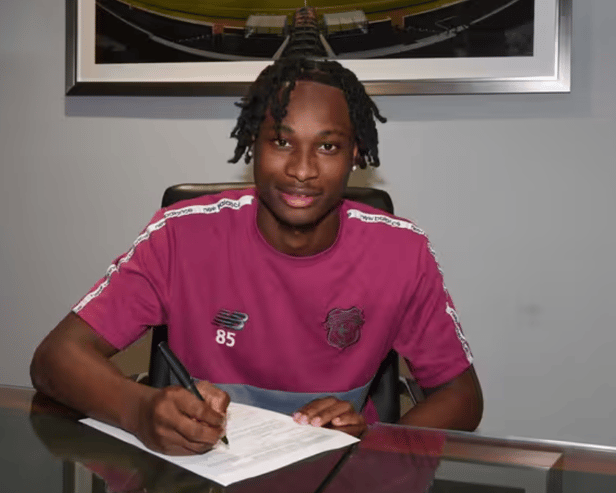 Sekou Kaba has signed for Cardiff City