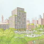 An artist's impression of 'Copper Park', which could come to Strangeways