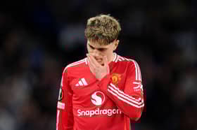 Alejandro Garnacho missed some good chances for Manchester United against Real Sociedad