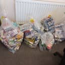 Seized goods taken from crackdown carried out by authorities in Tameside