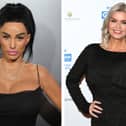 Katie Price (left) and Kerry Katona (right) have announced a new tour called 'An Evening with Katie and Kerry'. Credit: Getty