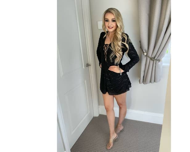 Holly Worswick, 26, who is competing to be Miss England 
