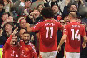 Bruno Fernandes scored a stunning free-kick for Manchester United against Arsenal