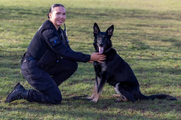 PC Williams and PD Daisy.