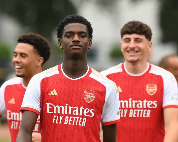 Manchester United signed Ayden Heaven from Arsenal FC