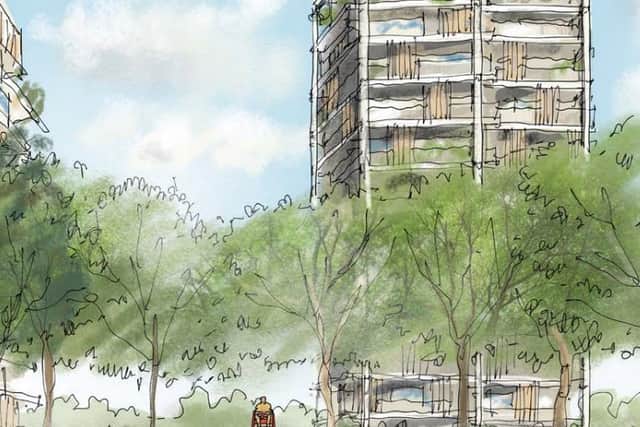Image showing what the Cyrus Street lido could look like in Holt Town