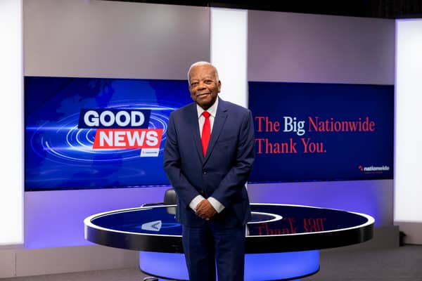 Sir Trevor McDonald, 85, was encouraged out of retirement to announce The Big Nationwide Thank You