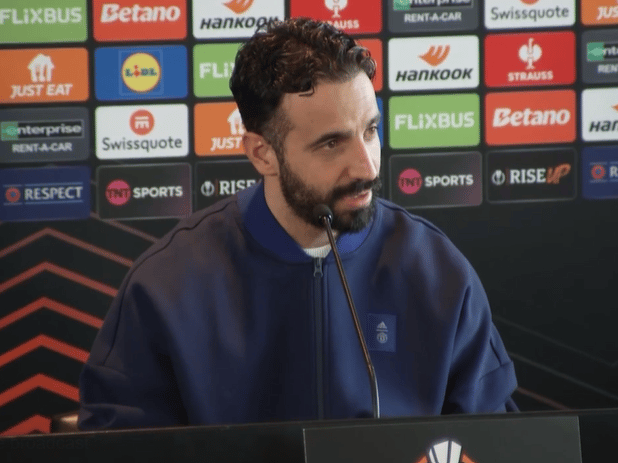 Ruben Amorim spoke ahead of Manchester United's upcoming clash against Real Sociedad