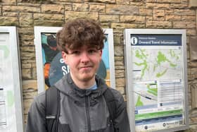 Connor McHugh, 18, said he would like the trains at Gathurst to be more reliable