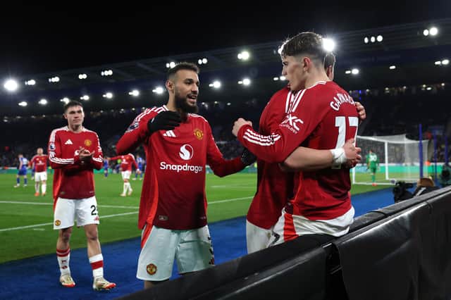 Manchester United defeated Leicester in the Premier League