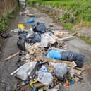 Fly-tipping and litter is blighting the streets of Manchester, like this in Lion Brow in Blackley