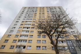 Both lifts in the Hollywood Towers building on Hardman Street went out of use on February 22, leaving some people having to tackle several flights of stairs each time they left the building.
