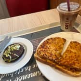 Items from Costa Coffee's new Spring menu