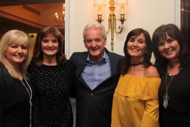The Nolan family have been reffered to a Manchester hospital for genetic testing after another member, Brian (centre), revealed his cancer diagnosis. Credit: Coleen Nolan on Instagram