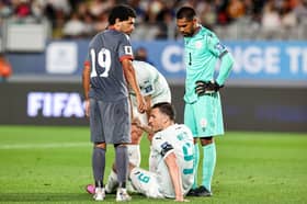 Nottingham Forest star Chris Wood suffered an injury for New Zealand
