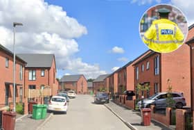 A family has been left “shaken” after a firearms discharge shattered the windows of their home in Manchester
