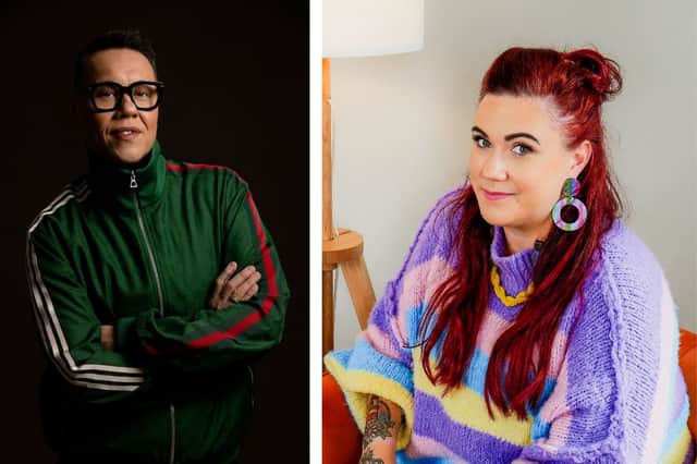 Mum of three Dani Wallace (right) is hosting a huge event this week featuring Gok Wan (left).