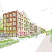 A new image of how Strangeways might look after the redevelopment planned by Manchester and Salford councils