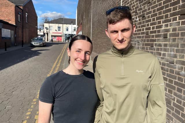 Leah Peploe and Reece James were on their way to enjoy a 'cheeky Maccies'