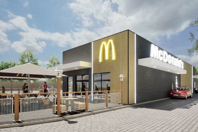 How the new McDonald's branch in Cutacre Way, Bolton will look