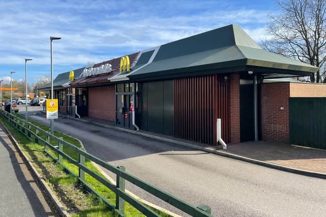 The Westhoughton Pavilion Square branch is one of eight McDonald's in Bolton