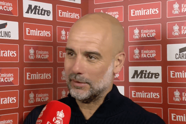 Pep Guardiola spoke after Man City defeated Bournemouth