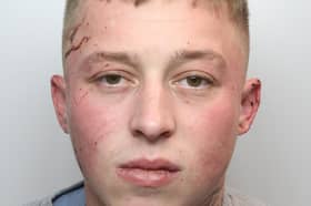 Rapping criminal William Bates, 26, was jailed for nine years and seven months at Bolton Crown Court on Friday after admitting possessing heroin and cocaine with intent to supply. 