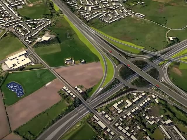 Northern Loop: Highways England proposal for M60 Junction 18 at Simister Island