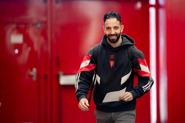 Manchester United manager Ruben Amorim