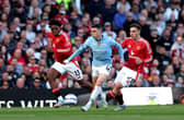 Manchester United were held to a goalless draw by Man City