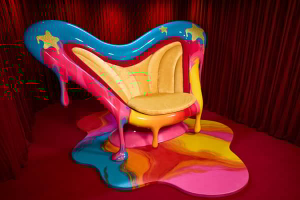 This is what the Diary Room chair at the Celebrity Big Brother house looks like for 2025