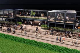 Co-op Live announces new development plans for a canal-side cafe, bar, kitchen and merchandise store space with the capacity for 600 people.