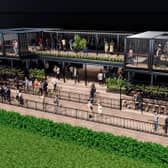 Co-op Live announces new development plans for a canal-side cafe, bar, kitchen and merchandise store space with the capacity for 600 people.