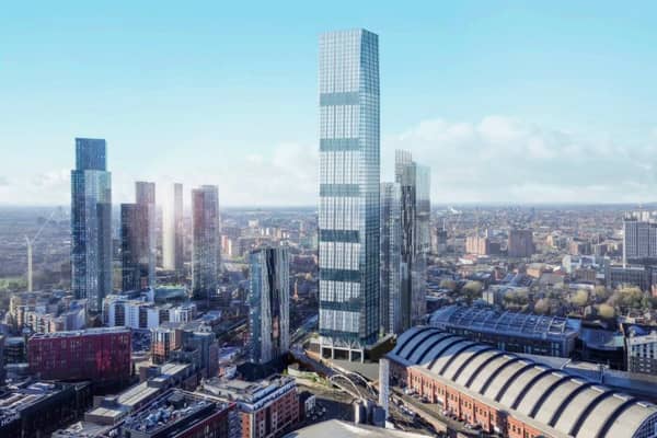 How Viadux 2 will look, with 2a (centre) towering over Beetham Tower