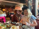 Alice in Wonderland and The Mad Hatter photo