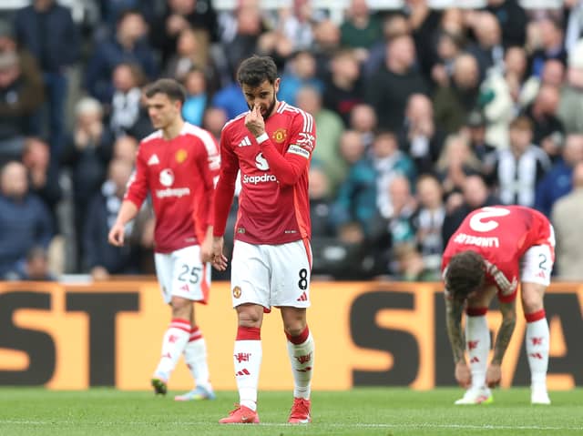 Manchester United were comfortably beaten by Newcastle in the Premier League