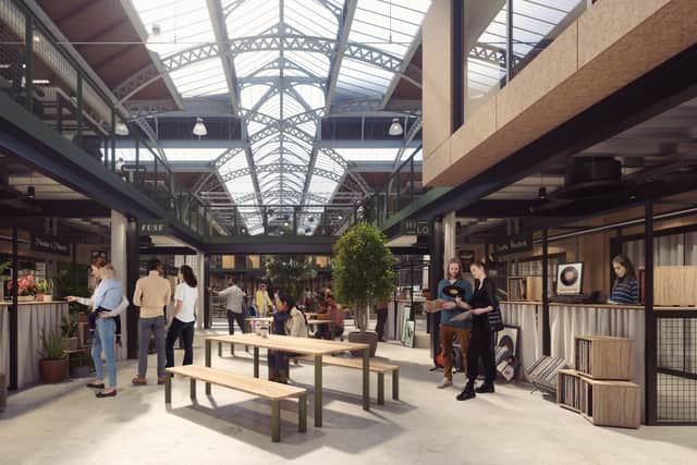 The campus will be based inside the former Upper and Lower Campfield Market Halls