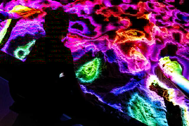 SuperMassive: Festival of Creativity light installation