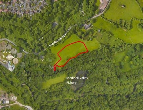 Map of battery storage Failsworth land