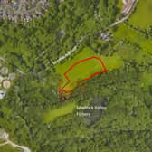 Map of battery storage Failsworth land