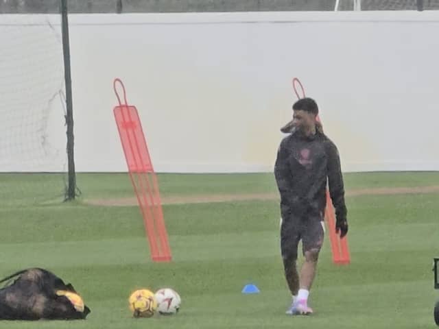 Amad Diallo trained alone ahead of Manchester United's clash with Lyon