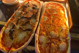 Easter bottomless brunch sourdough pizza at Flight Club
