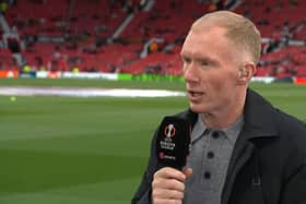 Paul Scholes spoke to Nemanja Matic ahead of kick-off