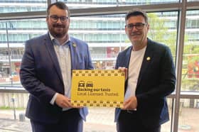 Andy Burnham launches "Backing our Taxis" campaign