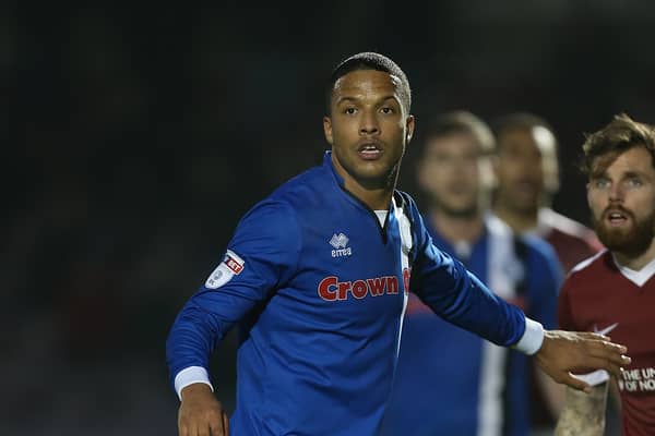 Joe Thompson playing for Rochdale during their Sky Bet League One match against Northampton Town on December 17, 2016.