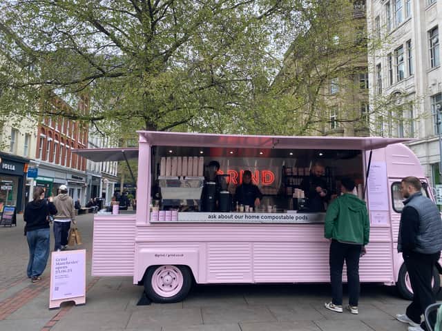 FREE coffee from Grind today 
