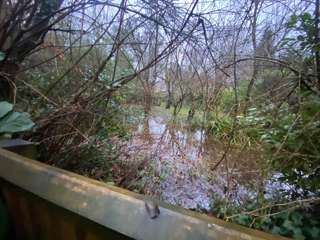 There are fears a new house ‘will make flooding more likely’ on a Didsbury cul-de-sac where there’s a ‘high’ water table and a brook.
